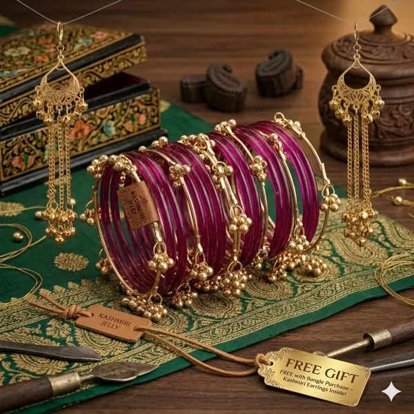 Silk_Star_Premium_20-Piece_Strawberry_Jelly_And_Kashmiri_Bangle_Set_With_Free_Matching_Earrings