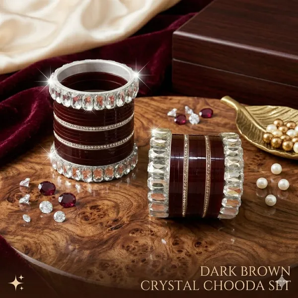Silk_Star_Luxury_Maroon_And_Silver_Crystal_Bangle_Set