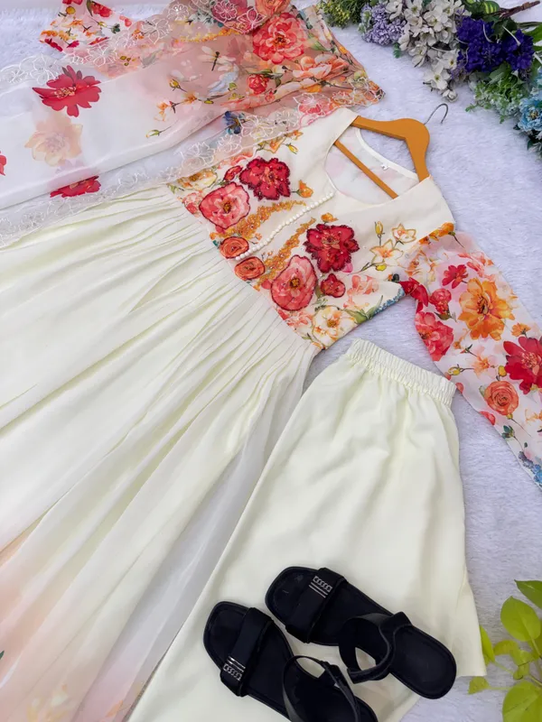 Presenting_By_New_Party_Wear_Look_Fox_Gerorrget_Gown_With_Dupatta_,_pant.