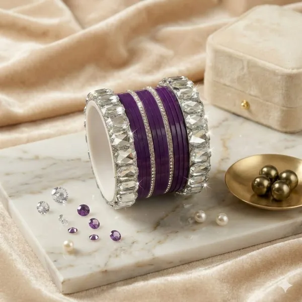 The_Royal_Purple_Crystal_Chooda_Set_By_Silk_Star