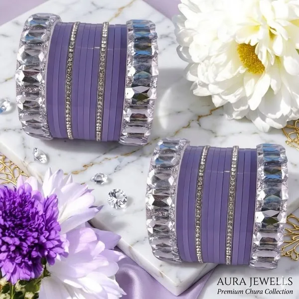 Silk_Star_Lavender_Crystal_Elegance_Bangle_Set