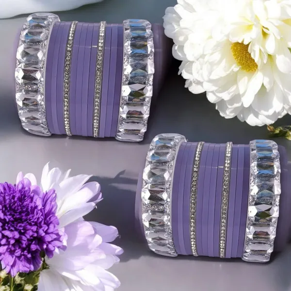 Silk_Star_Lavender_Crystal_Elegance_Bangle_Set