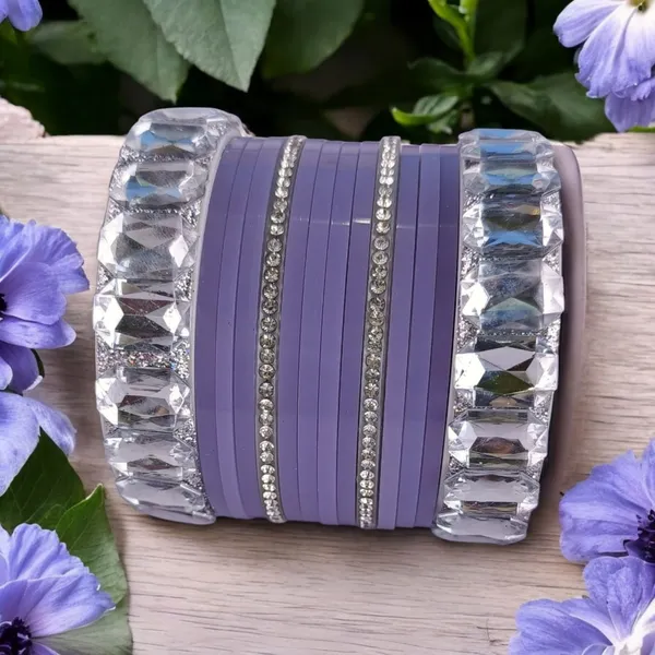 Silk_Star_Lavender_Crystal_Elegance_Bangle_Set