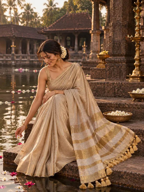 Crush_Tissue_Beige_and_Gold_Saree
