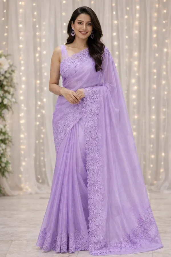 Lavender_Glass_Tissue_Cut_Work_Saree