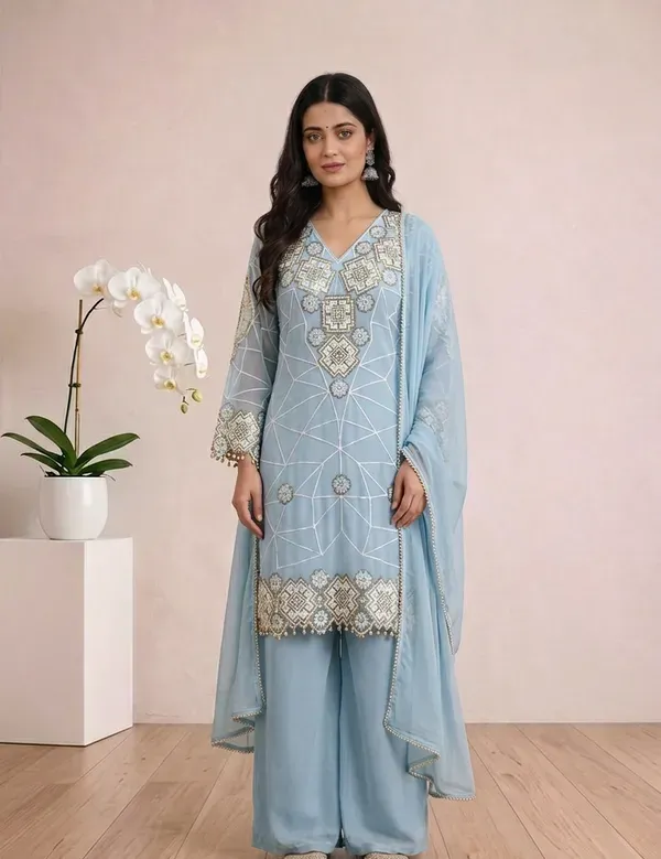 Sky_Blue_Georgette_Embroidery_Kurta_Palazzo_Set_With_Dupatta_For_Women