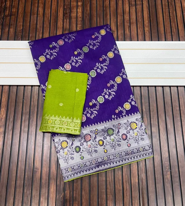 Royal_Purple_Meenakari_Jacquard_Paithani_Silk_Saree_Rich_Pallu_Unstitched_Blouse