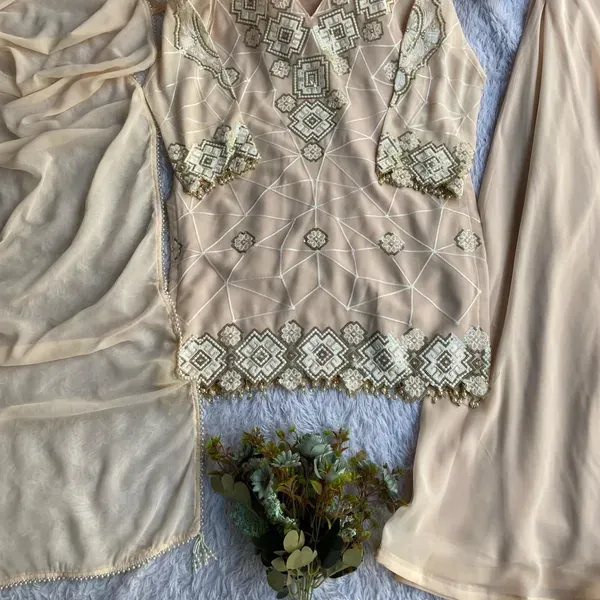Soft_Beige_Georgette_Embroidery_Kurta_Palazzo_Set_With_Dupatta_For_Women