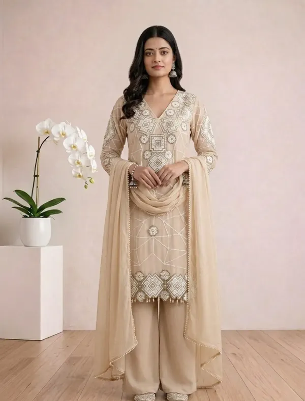 Soft_Beige_Georgette_Embroidery_Kurta_Palazzo_Set_With_Dupatta_For_Women
