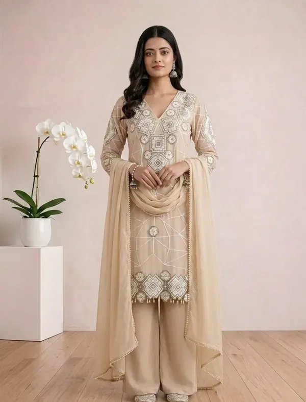 Soft_Beige_Georgette_Embroidery_Kurta_Palazzo_Set_With_Dupatta_For_Women