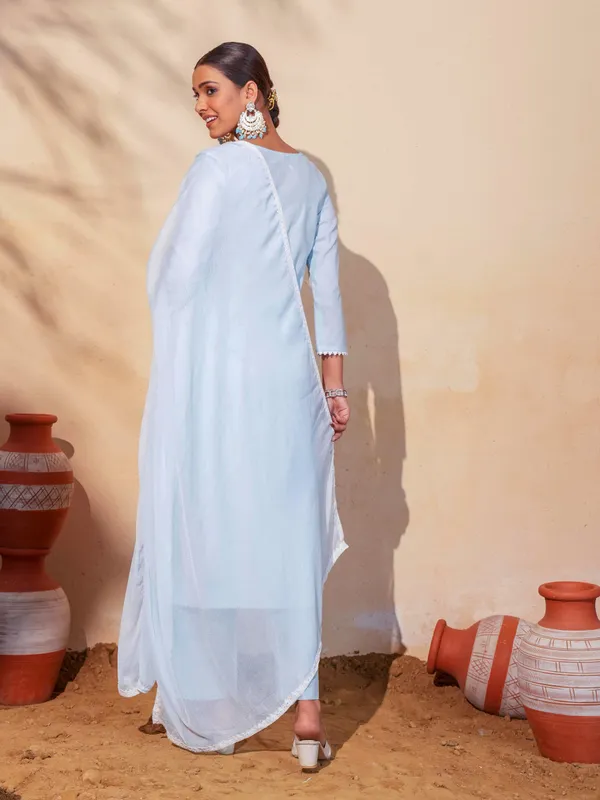 Pure_Cotton_Embroidered_Sky_Straight_Kurta_with_Pant_and_Dupatta_Sets
