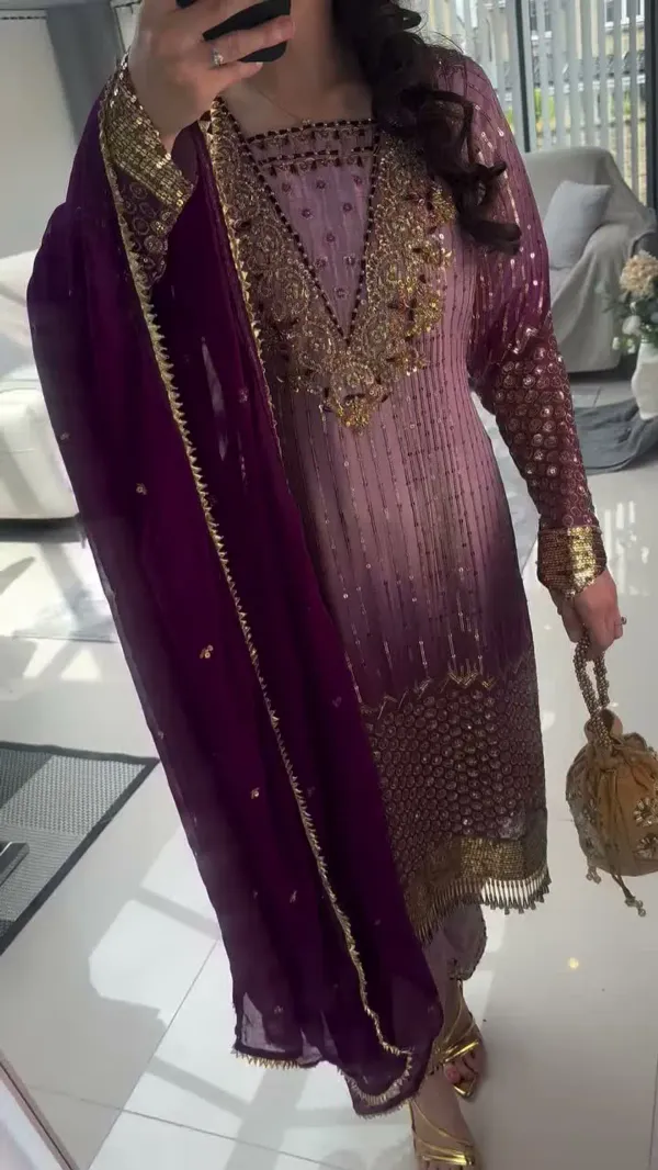 Onion_Pink_Printed_Chinon_Kurta_With_Sequence_Embroidery_Pant_Dupatta_Set