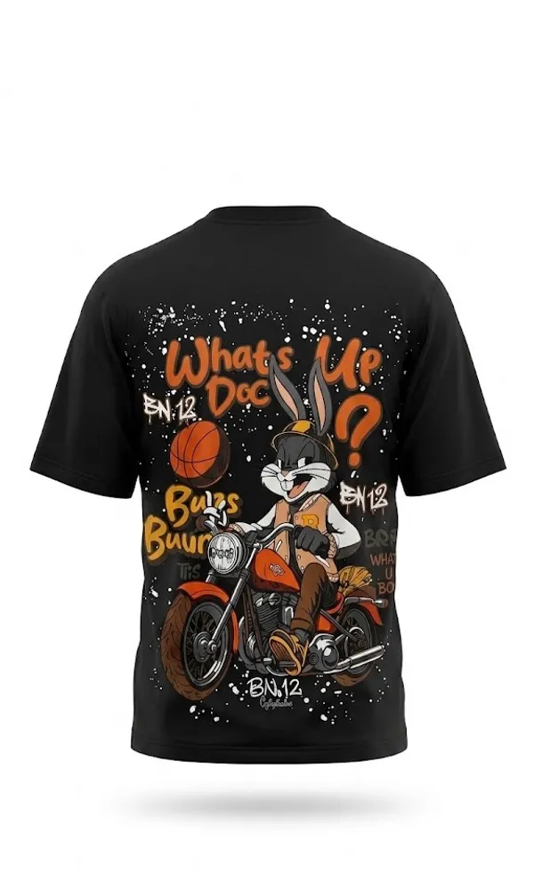 Cartoon_puff_printed_premium_T_shirt