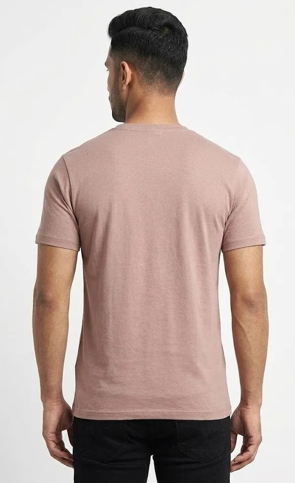 Graphic_Print,_Typography_Men_Round_Neck_Light_Pink_T-Shirt