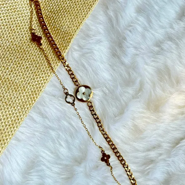 Floral_Link_Bracelet