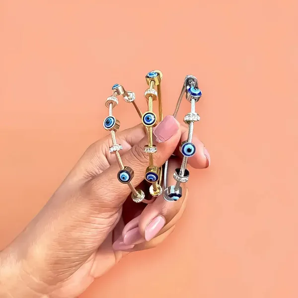 Evil_Eye_Magnetic_Bangle_Rose_Gold_Plated
