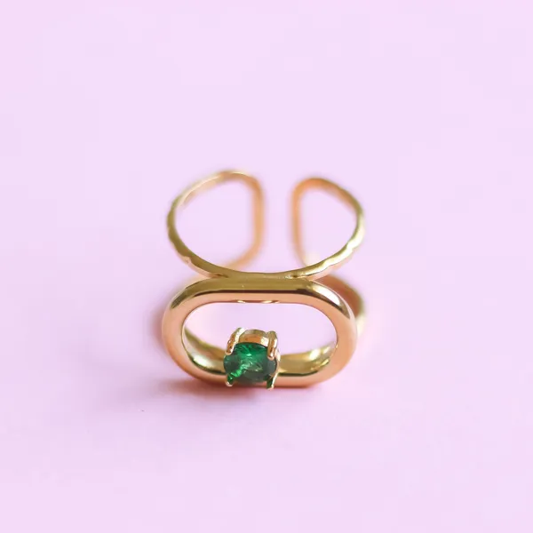 Emerald_Classic_Ring_Adjustable_Ring