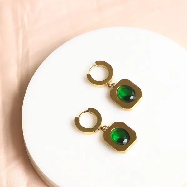 18K_Gold_Plated_Ella_Drop_Earrings_Emerald_Stone