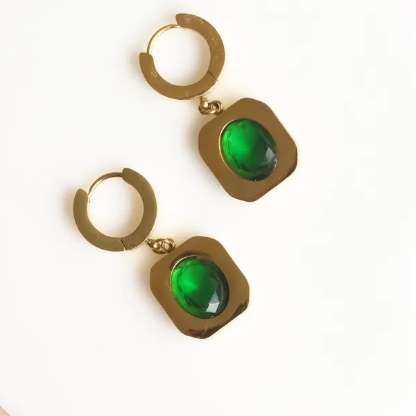 18K_Gold_Plated_Ella_Drop_Earrings_Emerald_Stone