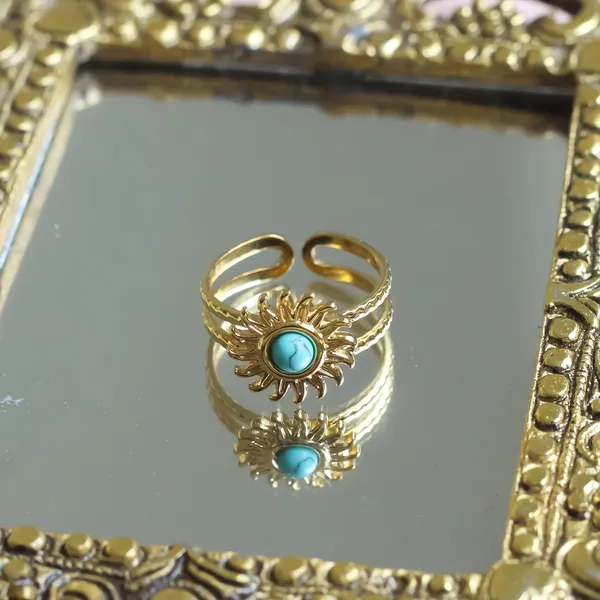 Sun_Turquoise_Ring_Adjustable_Ring