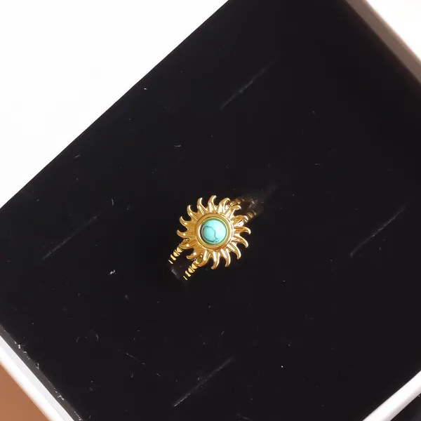 Sun_Turquoise_Ring_Adjustable_Ring
