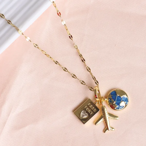 18K_Gold_Plated_Multi_Charm_Necklace_Travel_Inspired