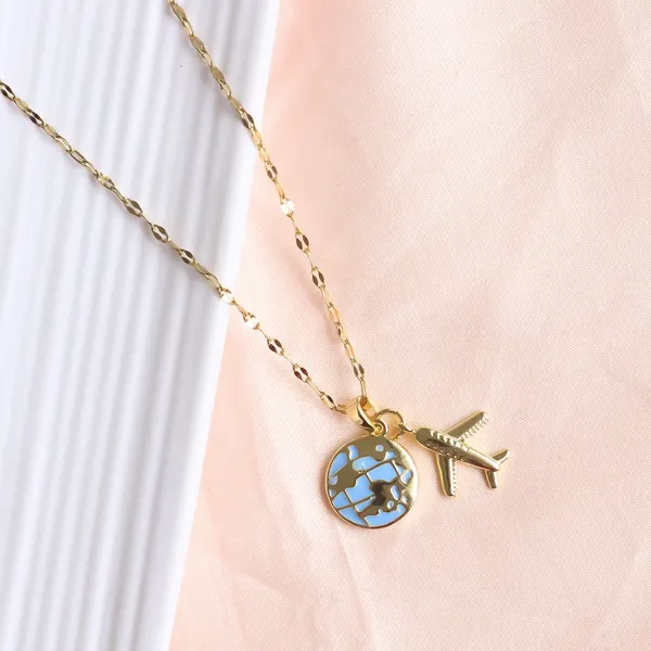 18K_Gold_Plated_Travel_Charm_Necklace