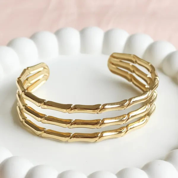 Layer_Bamboo_Cuff_Bracelet_Adjustable