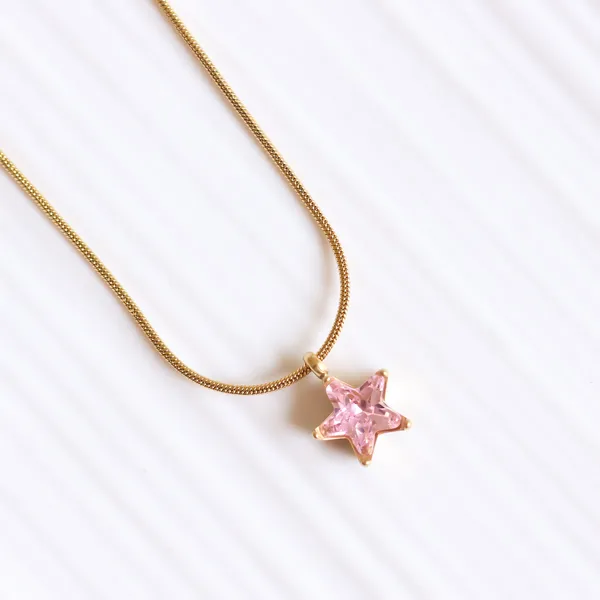 Pink_Star_Necklace