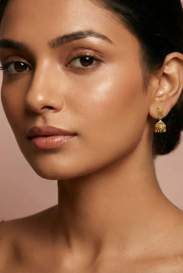 Gold_Metal_Peacock_Jhumka_Earrings_For_Women__Pack_of_2