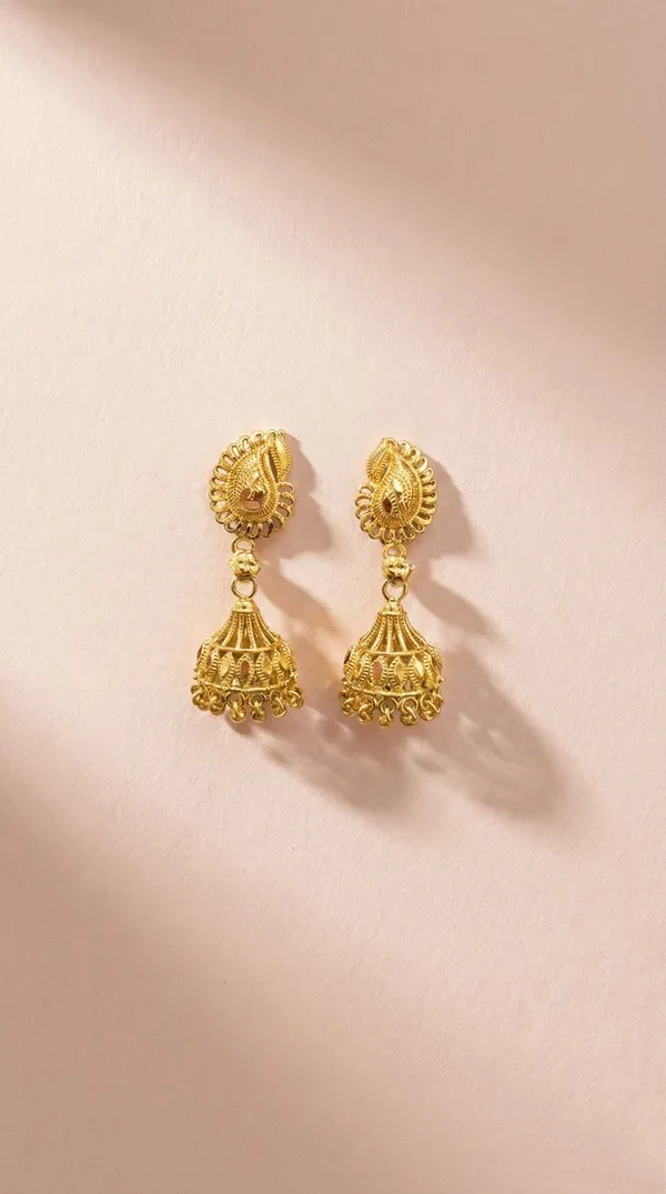 Gold_Metal_Peacock_Jhumka_Earrings_For_Women__Pack_of_2