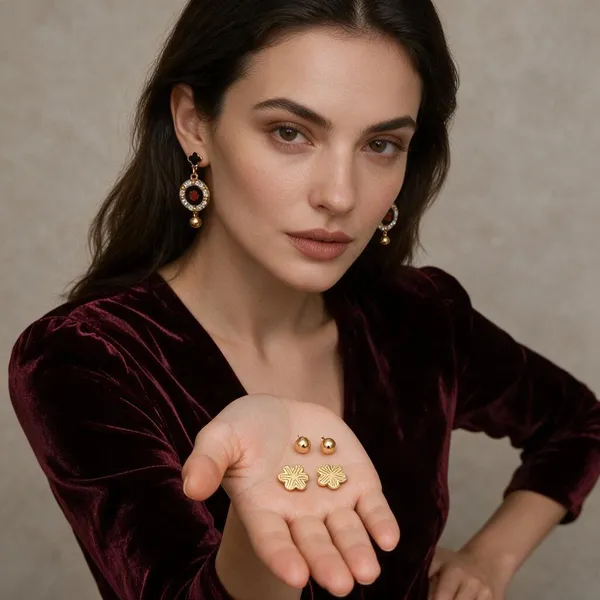Gold_Tone_Multi_Design_Earring_Set_for_Women