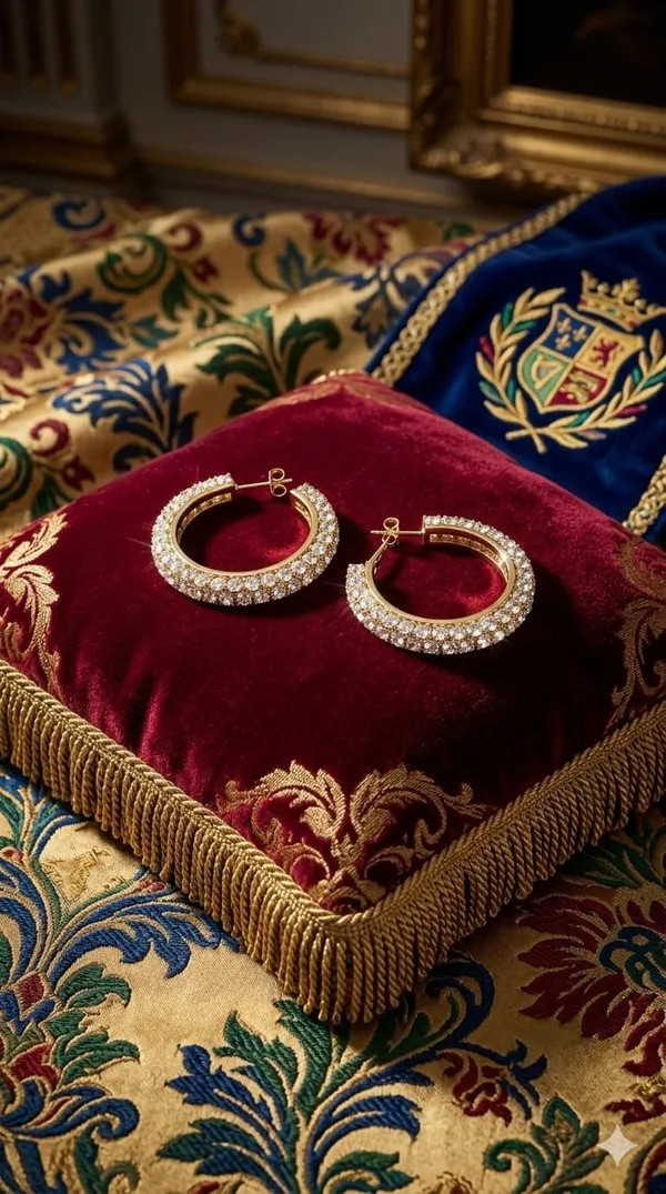 Gold_White_Metal_Crystal_Studded_Hoop_Earrings_For_Women