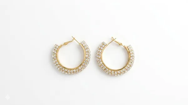 Gold_White_Metal_Crystal_Studded_Hoop_Earrings_For_Women