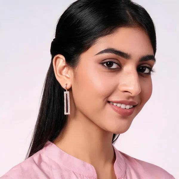 Rose_Gold_Metal_Crystal_Rectangle_Drop_Earrings_For_Women