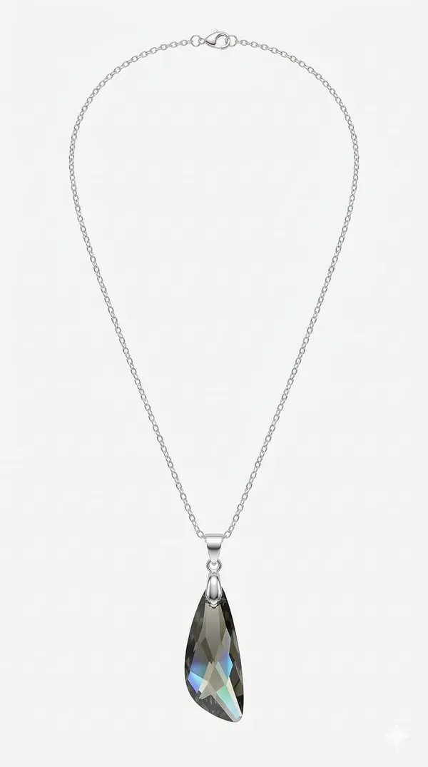 Silver_Metal_Teardrop_Crystal_Drop_Pendant_Necklace_For_Women__Pack_of_2