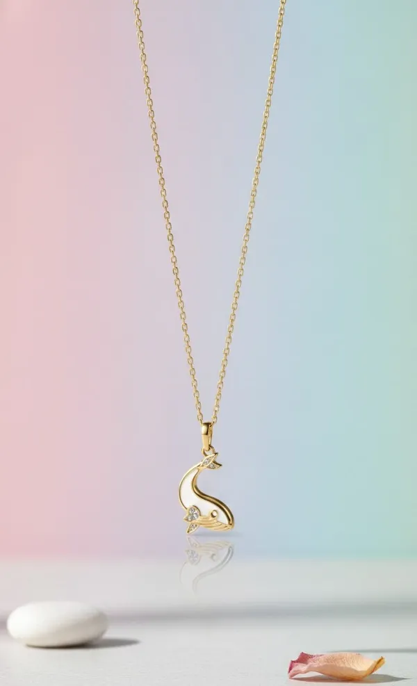 Gold_Metal_Swan_Crystal_Pendant_Necklace_For_Women__Pack_of_2
