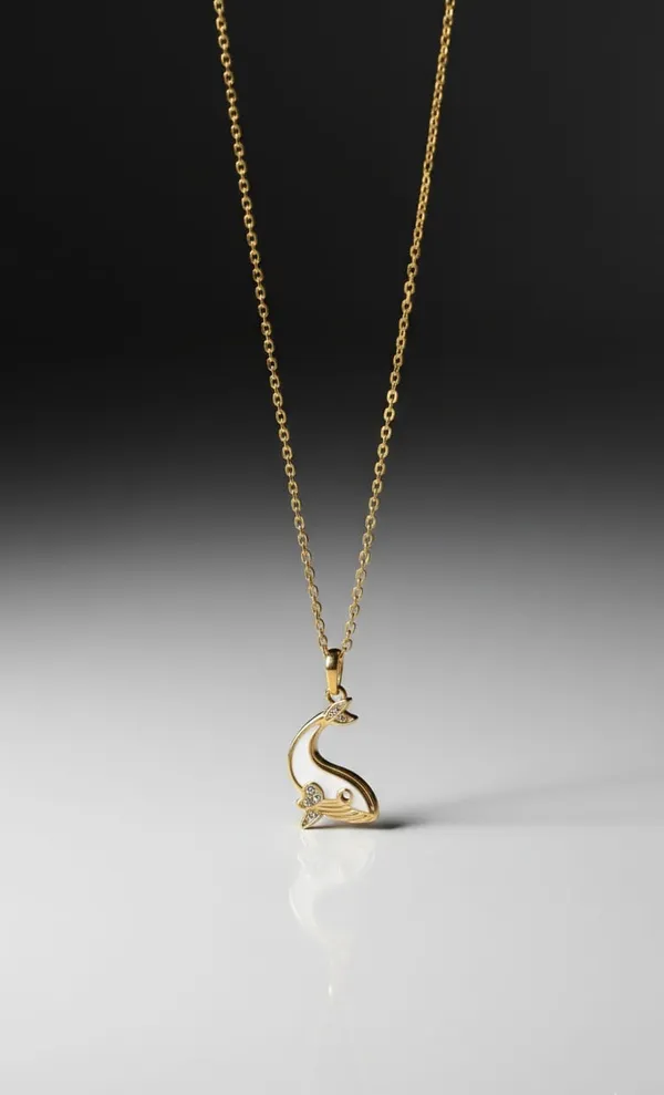 Gold_Metal_Swan_Crystal_Pendant_Necklace_For_Women__Pack_of_2