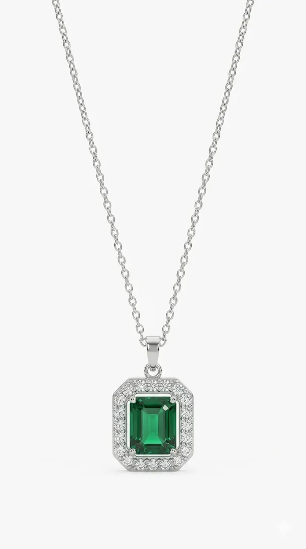 Green_Silver_Metal_Emerald_Crystal_Pendant_Necklace_For_Women__Pack_of_2