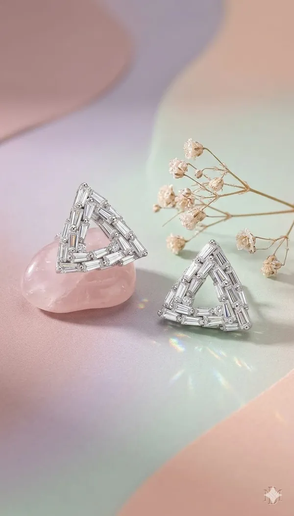 Silver_Metal_Crystal_Geometric_Triangle_Stud_Earrings_For_Women