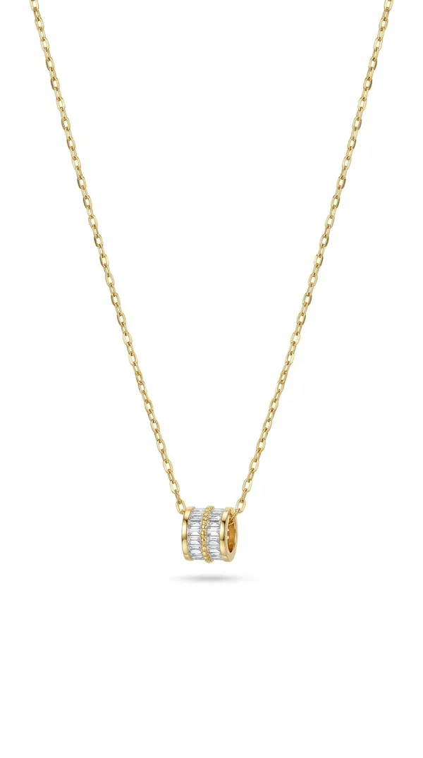 Silver_Gold_Metal_Crystal_Circular_Pendant_Necklace_For_Women