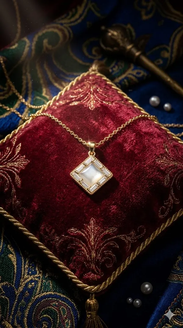 Gold_Metal_Geometric_Square_American_Diamond_Pendant_Necklace_For_Women__Pack_of_2