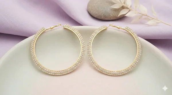 Gold_White_Metal_Crystal_Studded_Large_Hoop_Earrings_For_Women