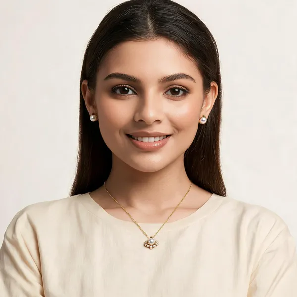 Gold_Metal_Pearl_Pendant_Necklace_With_Stud_Earrings_Set_For_Women__Pack_of_2