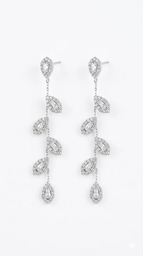 Silver_Metal_Crystal_Leaf_Drop_Earrings_For_Women