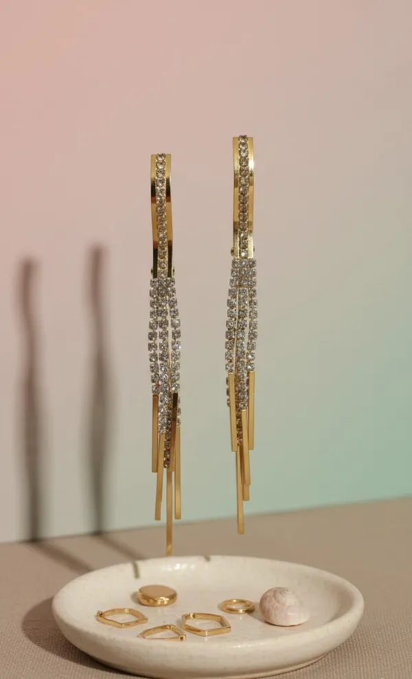 Gold_Metal_Crystal_Tassel_Drop_Earrings_For_Women