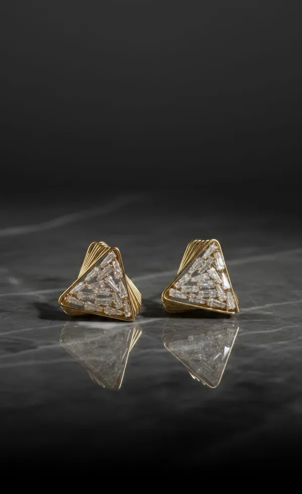 Gold_Metal_Geometric_Crystal_Triangle_Stud_Earrings_For_Women