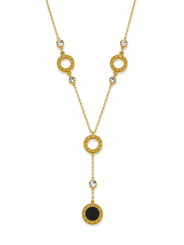 Gold-Toned_Roman_Numeral_Pendant_Necklace_for_Women