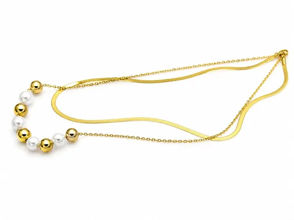 Gold_Tone_Pearl_Bead_Layered_Necklace_for_Women
