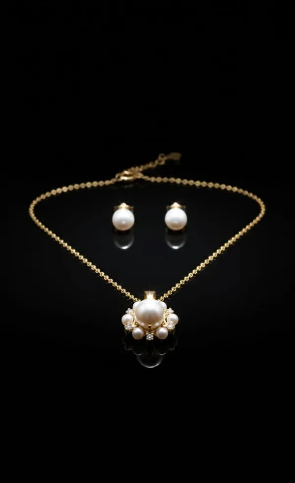 Gold_Metal_Pearl_Pendant_Necklace_With_Stud_Earrings_Set_For_Women__Pack_of_2